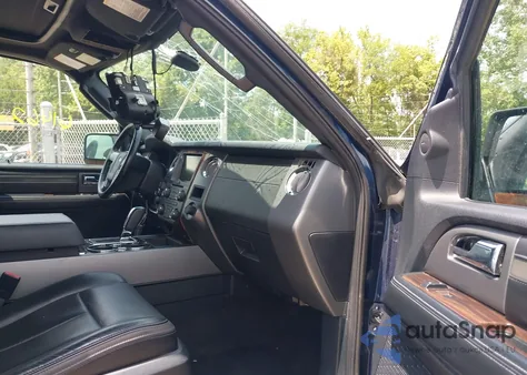 2015 Ford Expedition El Platinum из США, поврежденный, VIN 1FMJK1MT3FEF31564